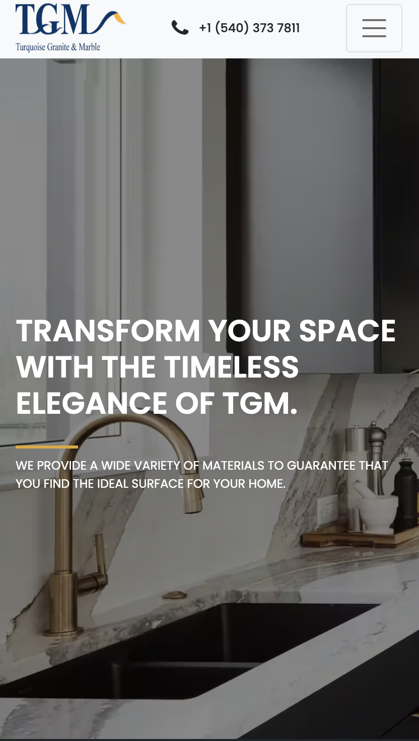 Mobile Screen 1 - Tgmgranitemarble